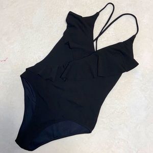 L black Cupshe swimsuit NWT